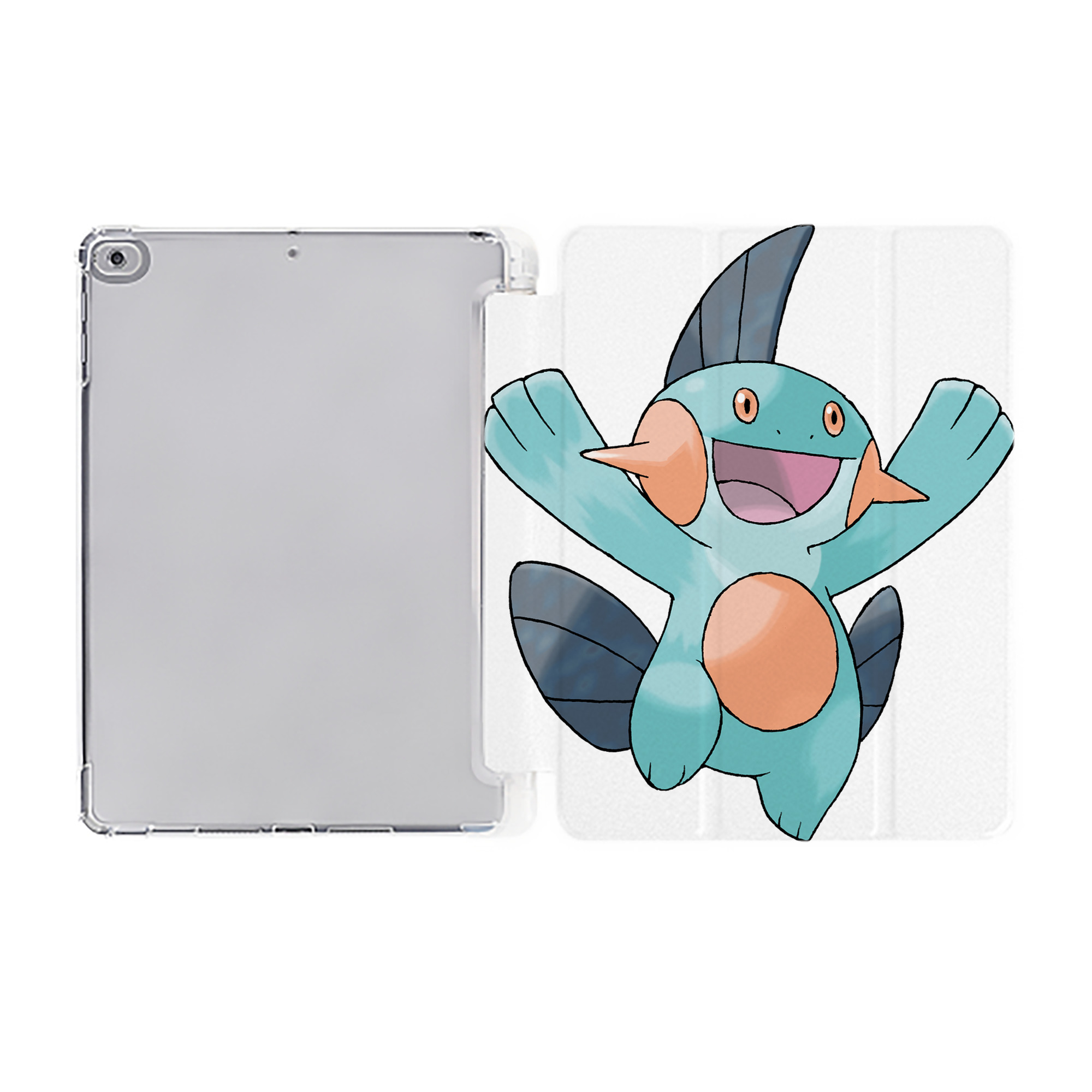 （画像用） ポケットモンスター Pokémon IPad ケース ペン収納付き 三つ折りスタンド PUレザー×シリコン 対応機種9.5/10.5/10.9インチ